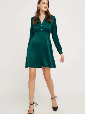 Мини рокля Answear Lab зелено