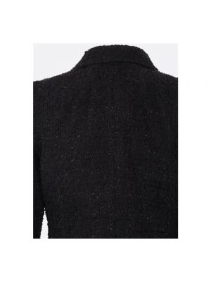 Blazer de tweed Balenciaga negro