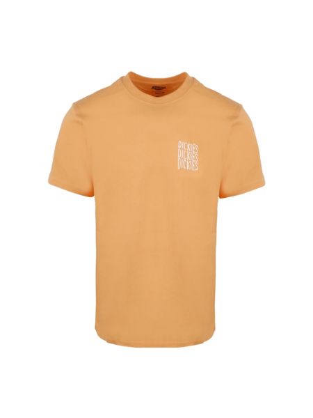 T-shirt mit print Dickies orange