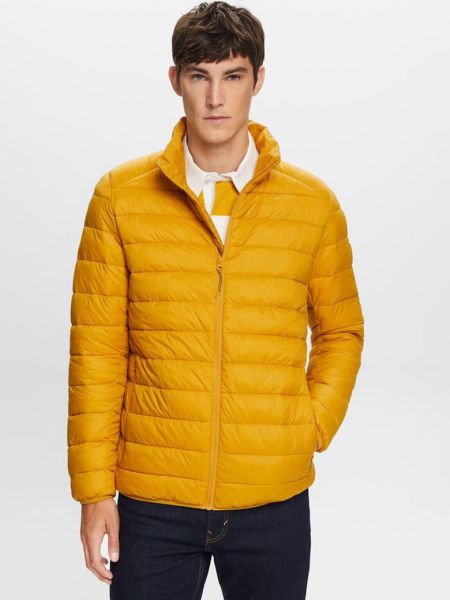 Стеганая куртка Esprit желтая