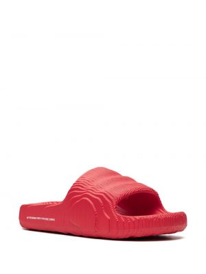 Tongs Adidas rouge