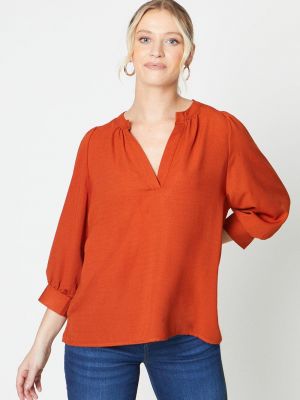 Оранжевая рубашка Dorothy Perkins