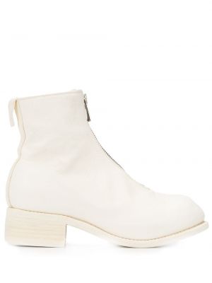 Ankle boots Guidi białe