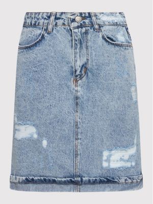 Spódnica jeansowa Deezee - niebieski