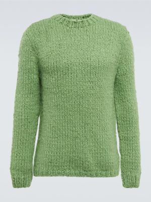 Jersey de cachemir de tela jersey con estampado de cachemira Gabriela Hearst verde