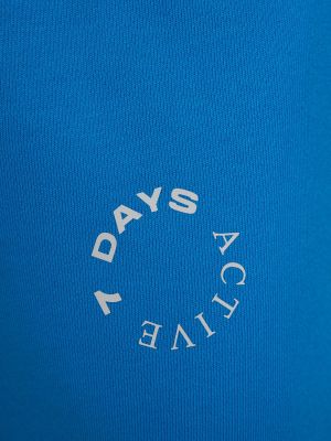 Teplákové nohavice 7 Days Active modrá