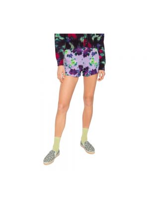 Pantalones cortos de flores con estampado Kenzo violeta