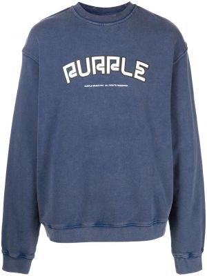 Sweatshirt mit print Purple Brand