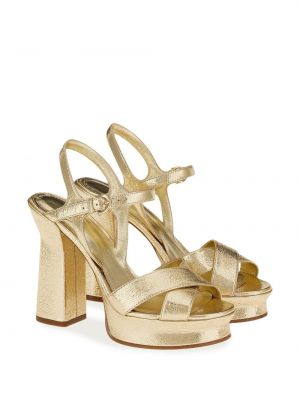 Sandaalid Ferragamo kuldne