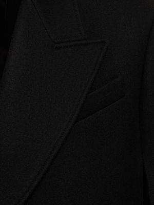 Gyapjú kabát Wardrobe.nyc fekete