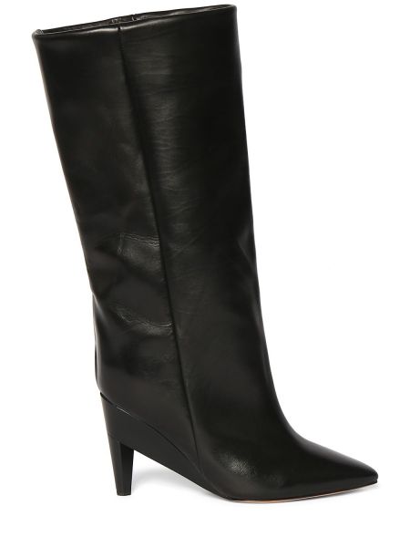 Botas altas de cuero Isabel Marant negro