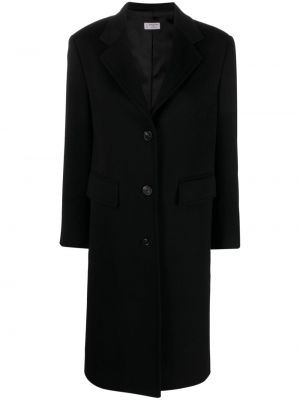 Μάλλινο παλτό Alberto Biani μαύρο