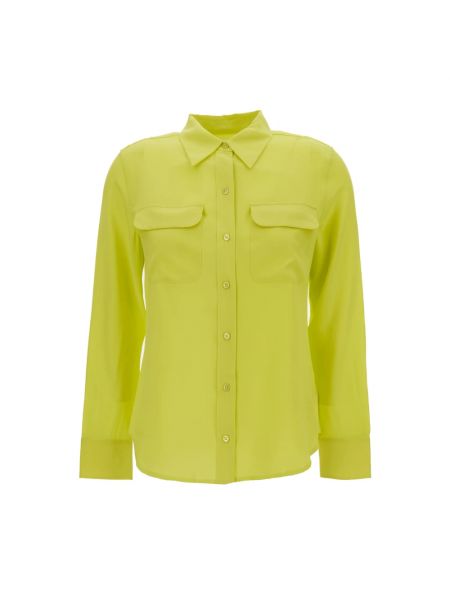 Koszula slim fit Equipment żółta