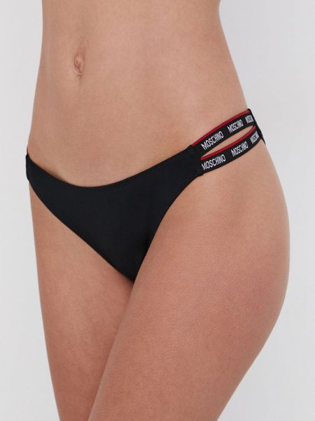 Sportski grudnjak Moschino Underwear crna