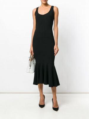 Vestido largo ajustado Dolce & Gabbana Pre-owned negro