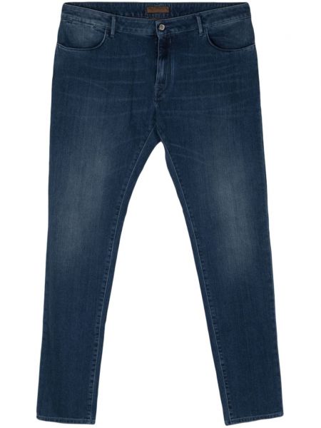 Jeans skinny slim Corneliani bleu