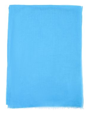 Кашемировый шарф Agnona голубой