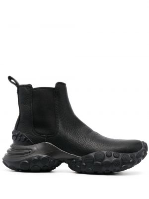 Chunky kožené kotníkové boty Camper černé