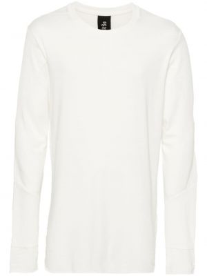 T-krekls ar apaļu kakla izgriezumu Thom Krom balts