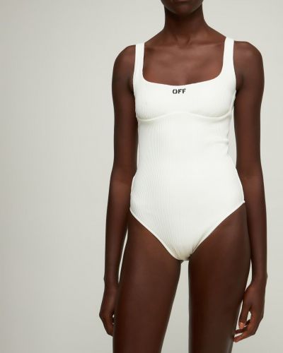 Jednodijelni kupaći kostim Off-white bijela