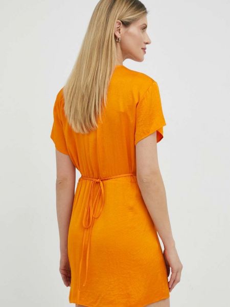 Платье мини American Vintage оранжевое
