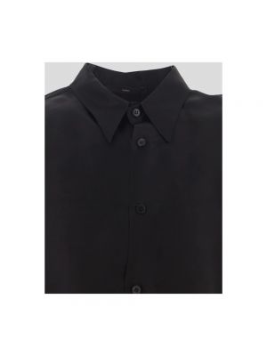 Blusa de seda manga larga Sapio negro