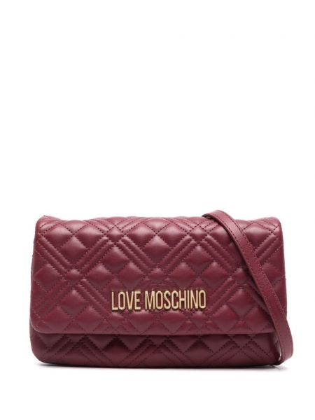 Ketjulaukut Love Moschino punainen