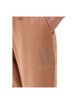 Pantalones de chándal Armani Exchange marrón