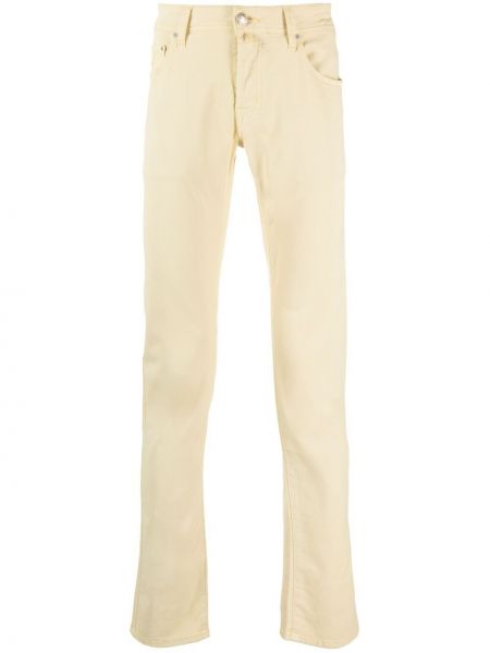 Pantalones chinos slim fit Jacob Cohen amarillo