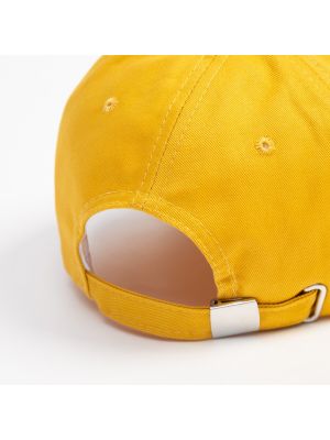 Однотонная кепка Minaku желтая