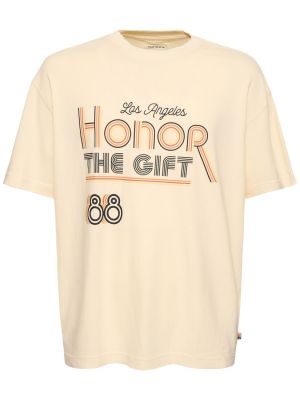 Camiseta de algodón Honor The Gift