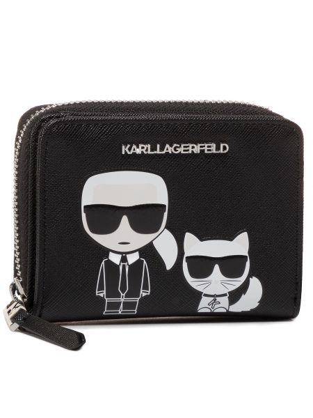 Mały portfel Karl Lagerfeld - сzarny