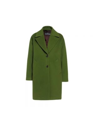 Płaszcz relaxed fit Creenstone zielony