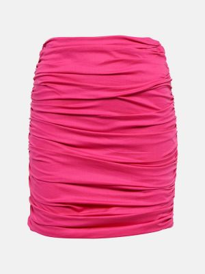 Mini falda de algodón Giuseppe Di Morabito rosa