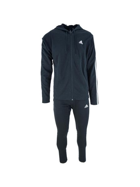 Спортивный костюм adidas Sportswear Ribbed Insert, мужской черный
