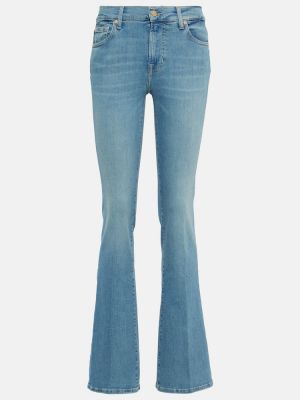 Traperice bootcut bootcut 7 For All Mankind plava