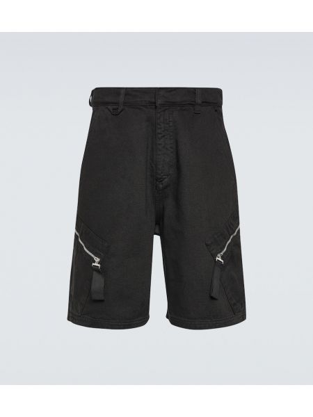 Pantalones cortos cargo de algodón Jacquemus negro