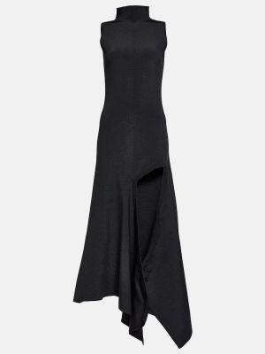 Sukienka midi asymetryczna Y/project czarna