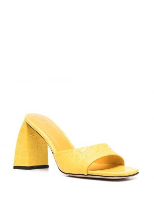 Mules By Far jaune