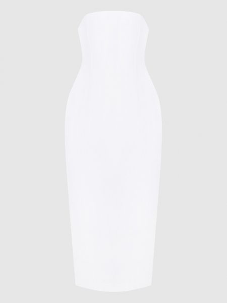 Белое платье миди Magda Butrym