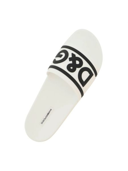Calzado con estampado slip on Dolce & Gabbana blanco