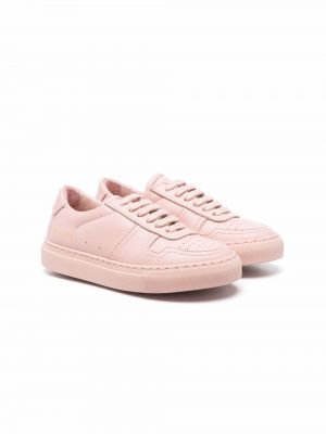 Blonder snøring sneakers for jenter Common Projects rosa