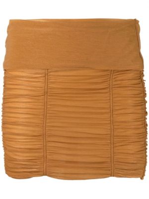Mini suknja Knwls smeđa