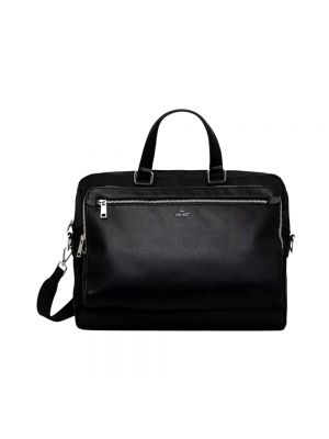 Leder laptoptasche mit taschen Liu Jo schwarz