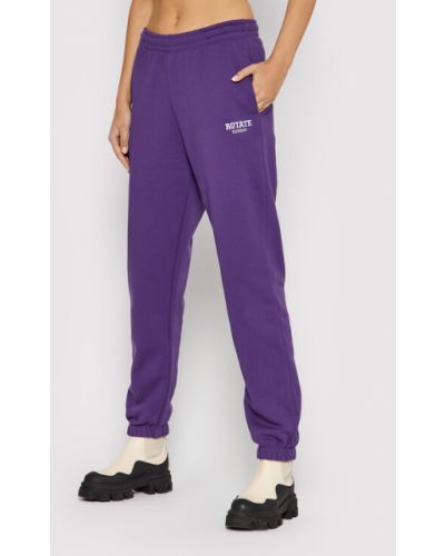 ROTATE Pantaloni trening Mimi RT765 Violet Relaxed Fit