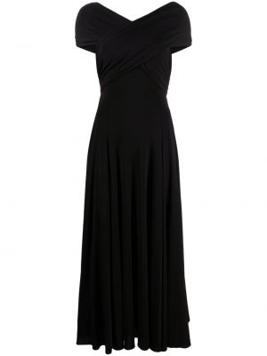 Макси рокля Khaite черно
