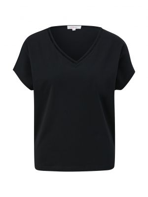 Тениска S.oliver черно