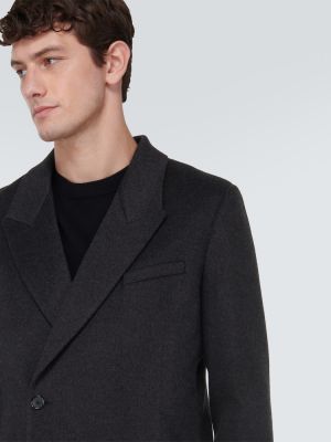 Vlnený kabát Loewe sivá
