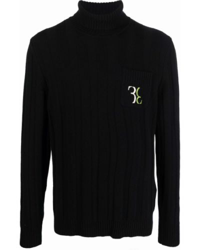 Strikke turtleneck Billionaire svart