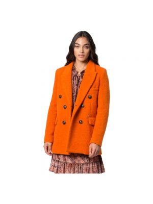 Krótki płaszcz Kocca pomarańczowy